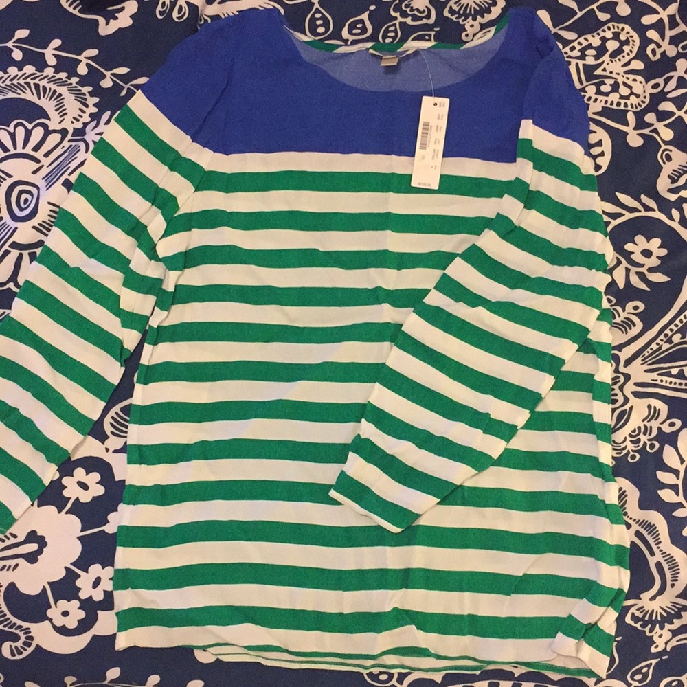 J Crew Striped Shirt